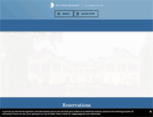 Tablet Screenshot of dukemansion.com